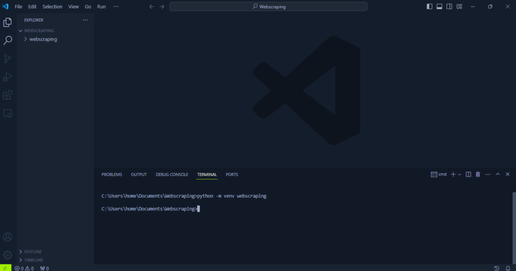 VSCode Webscraping 101 Preparing Your Pirate Workspace